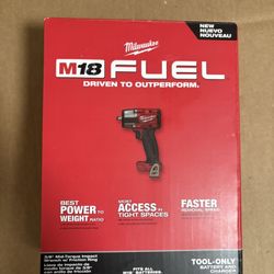 Milwaukee M18 Brushless Cordless Mid-torque 3/8” Impact Wrench Tool Only