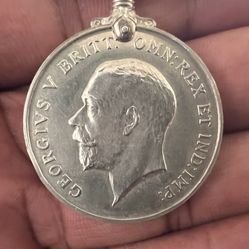 Sterling silver medal coin