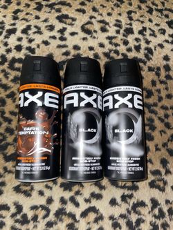 3🔥Axe Men body spray all 3 for $12 firm on price