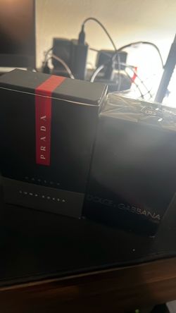 Prada Luna Rossa Carbon & Dolce Gabbana Cologne Set