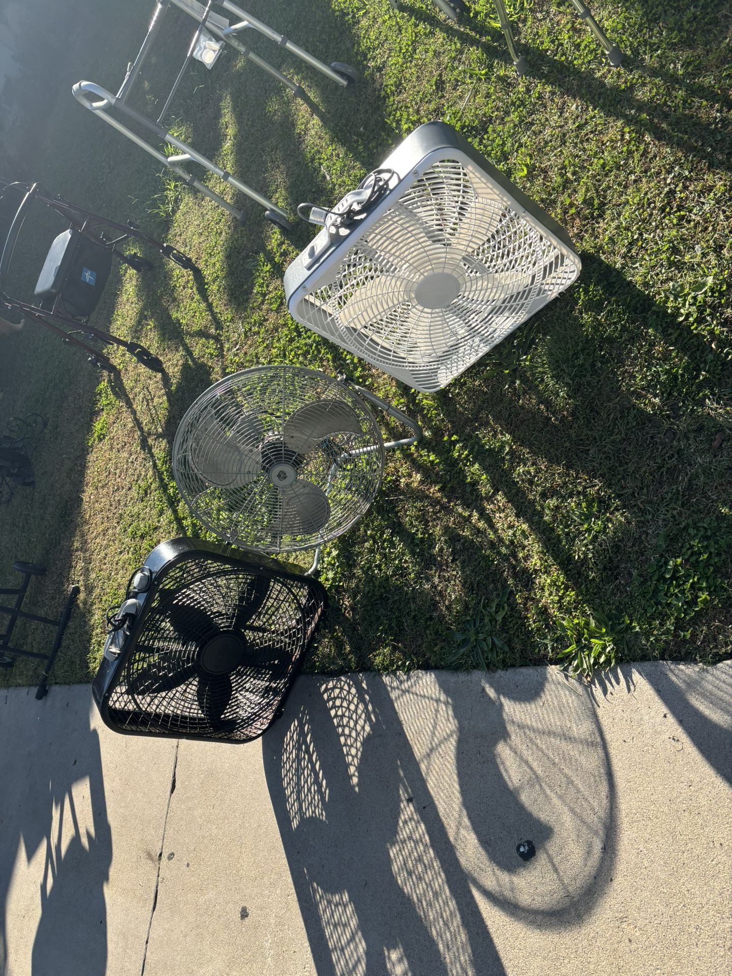 Fans, Walkers , Shower Chair , Bbq Pit , Coffee Makers, Safe,gloves, Worker Light