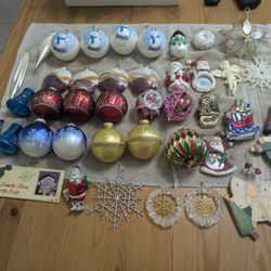 Christmas Ornaments (40 Total)