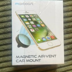 Magnetic Air-vent Car Mount For Phone 