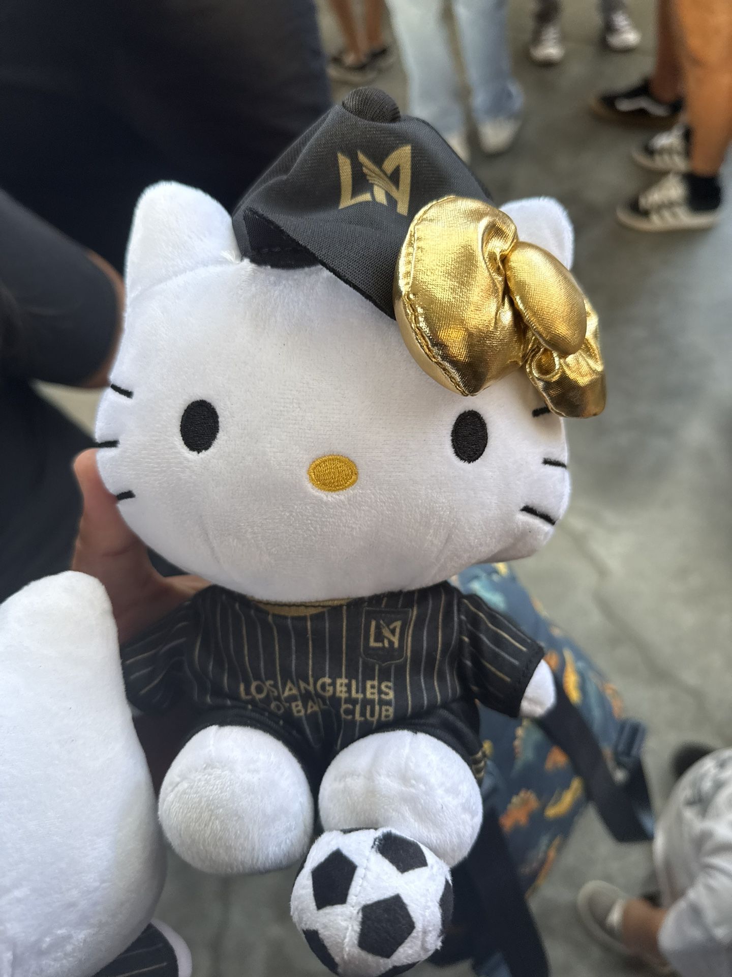 Hello Kitty X LAFC Plushie
