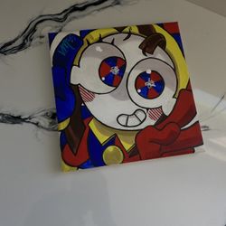 pomni painting for kids