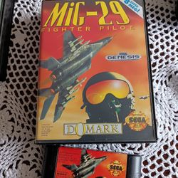Mig-29 Fighter Pilot Sega Genesis 