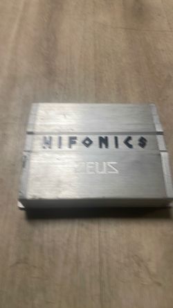 Hifonics 4 channel amps