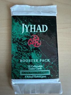 Unopened Jyhad Booster Pack