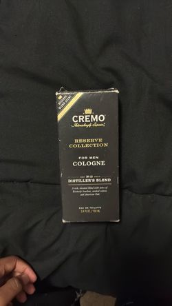 Cremo distiller’s blend reserve collection cologne