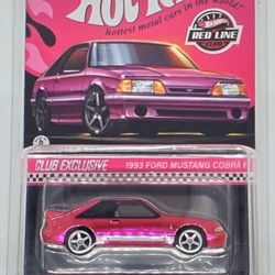 Hot Wheels RLC MUSTANG COBRA Pink Party Car