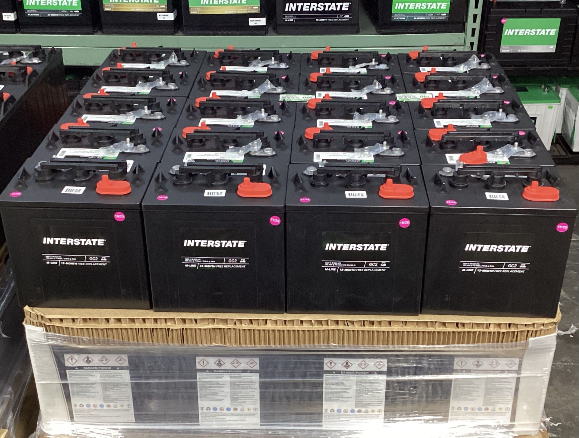Golf Cart Batteries New Interstate October 2025