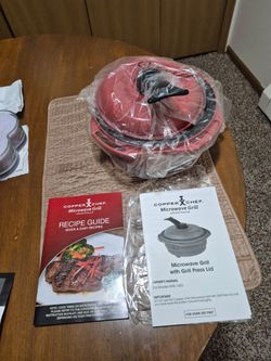 Copper chef microwave Grill
