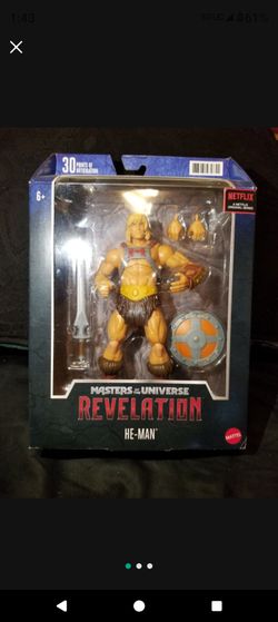 Master Of The Universe Revelation He-man (Read Description B4 Messaging)