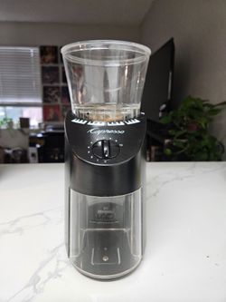 Capresso Infinity Conical Burr Grinder, Black 8.8 oz