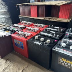 🔋 Baterías 6V 8V 12V | Para Golf Cart Club Car, EZGO, Yamaha