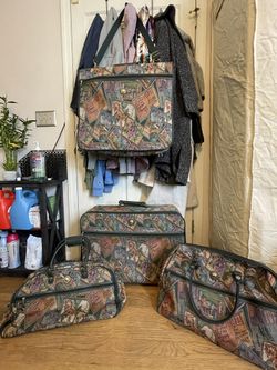 Vintage Capezio 4 Piece Luggage Set