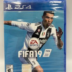 FIFA 19 PS4 PLAYSTATION 4 SONY EA SPORTS SOCCER RONALDO BRAND NEW FACTORY SEALED