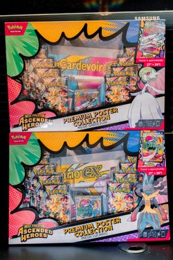 Pokémon Ascended Heroes Premium Poster Collections - Lucario & Gardevoir