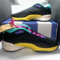 New Jordan Luka 3 Black Hyper Jade Pink Sizes 11,13 SKU FQ1284 002