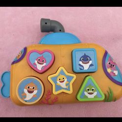 Pinkfong Baby Shark Melody Shape Sorter Interactive Ages 6 months +
