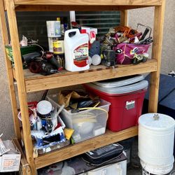 Garage/outside Shelves 