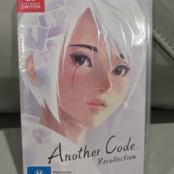 New Sealed Another Code Recollection Nintendo Switch Game