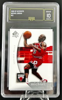 Michael Jordan 2005 SP Authentic GMA 10