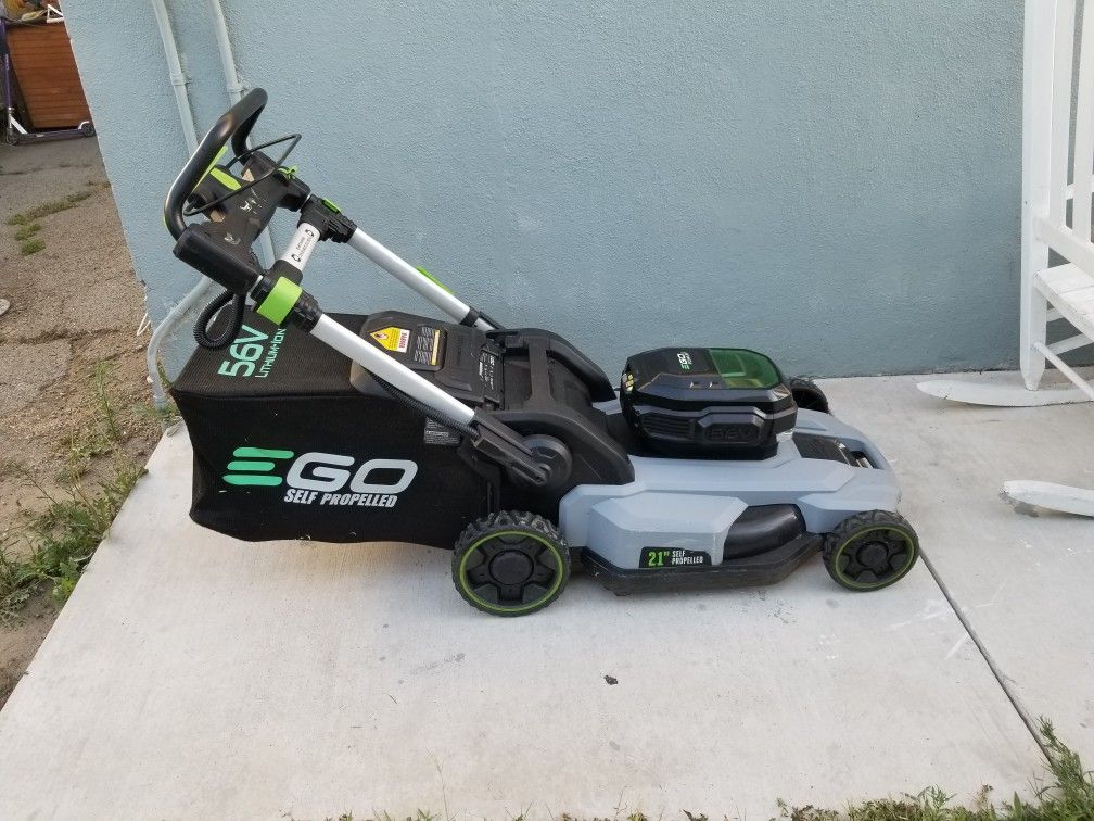 Ego power electric lawn mower