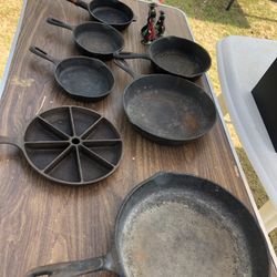 Cast Iron Lot 