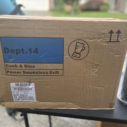 Power smokeless Grill