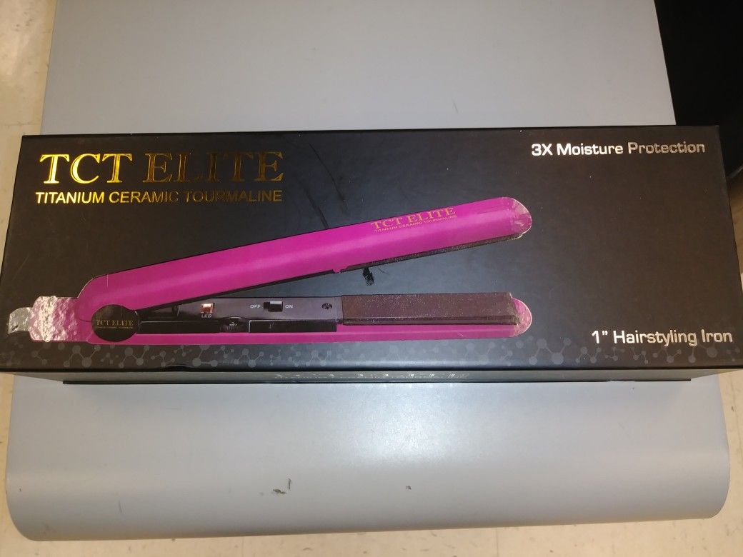 tct elite titanium ceramic tourmaline 3x moisture protection pink