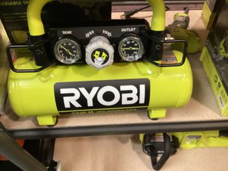 RYOBI 18V / 1 Gallon Air Compressor (Tool-Only) $140