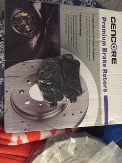 Brake rotors and brakes set