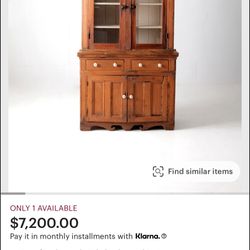 Antique Farmhouse Hutch 