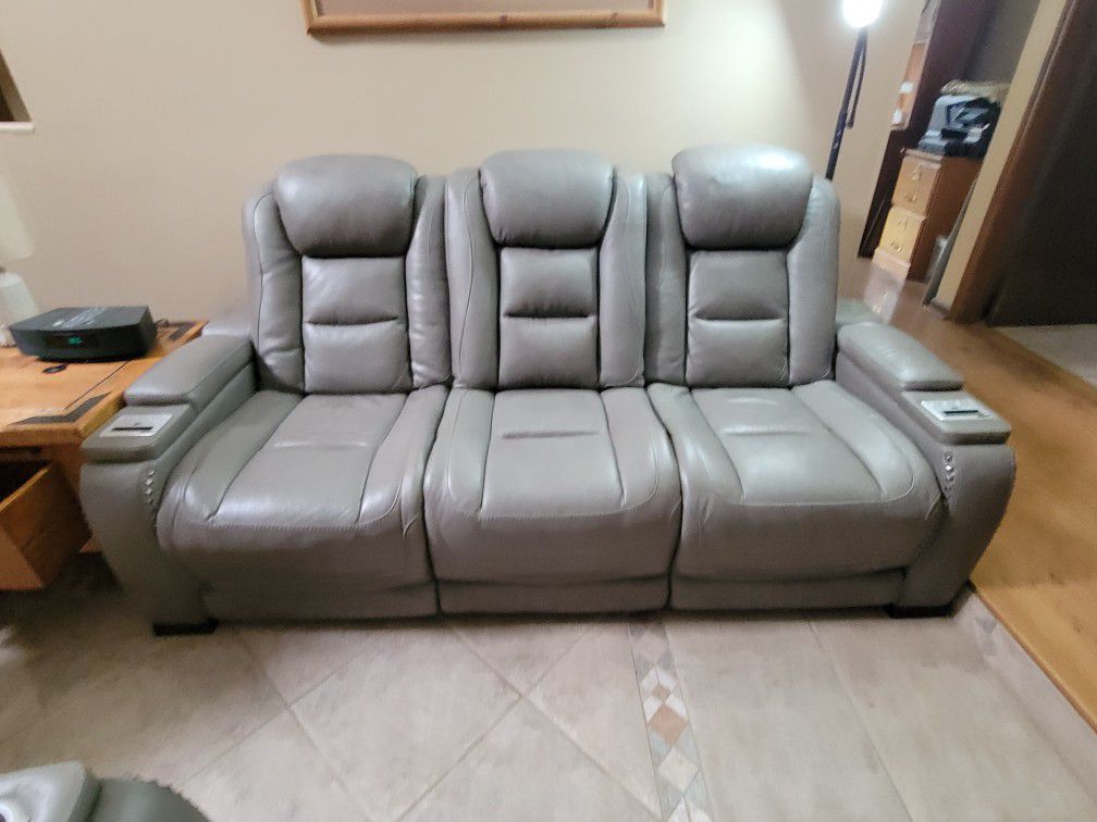 High End Leather Couch