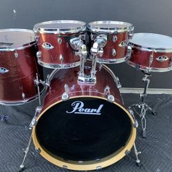 Pearl Export Series 5pc Drum Set 22-16-12-10-14” Retails for $1399
