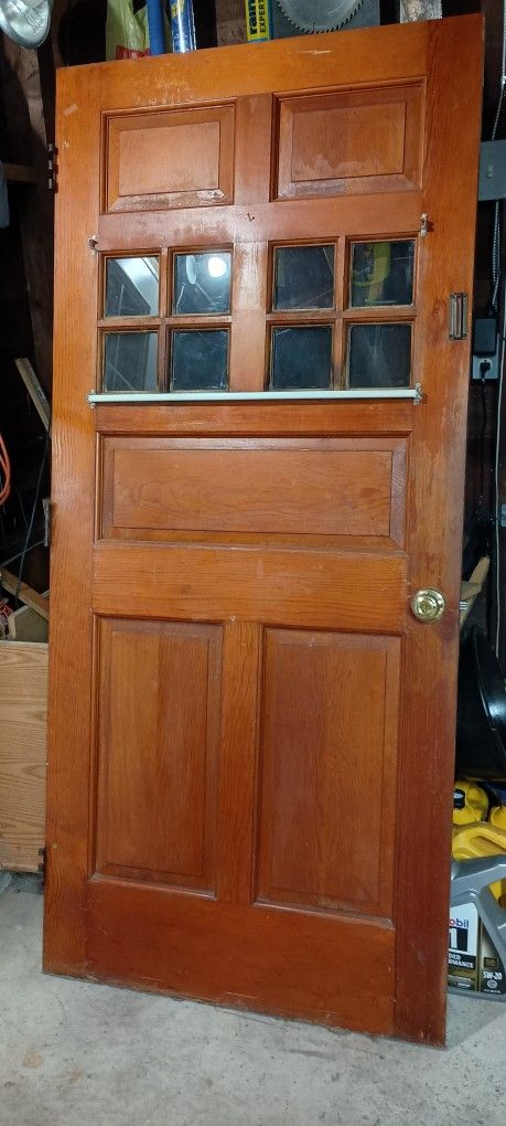 36-in Wood Door Classic Good Shape