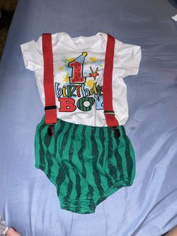 Baby 1st birthday outfit