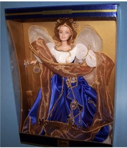 Holiday Angel Barbie Doll Collector Edition 2000 Mattel 28080