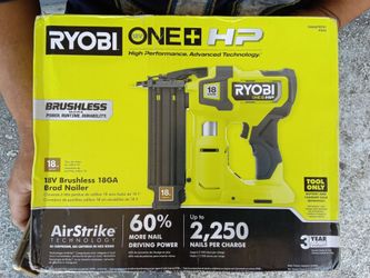 New in unopened box Ryobi airstrike brad nailer