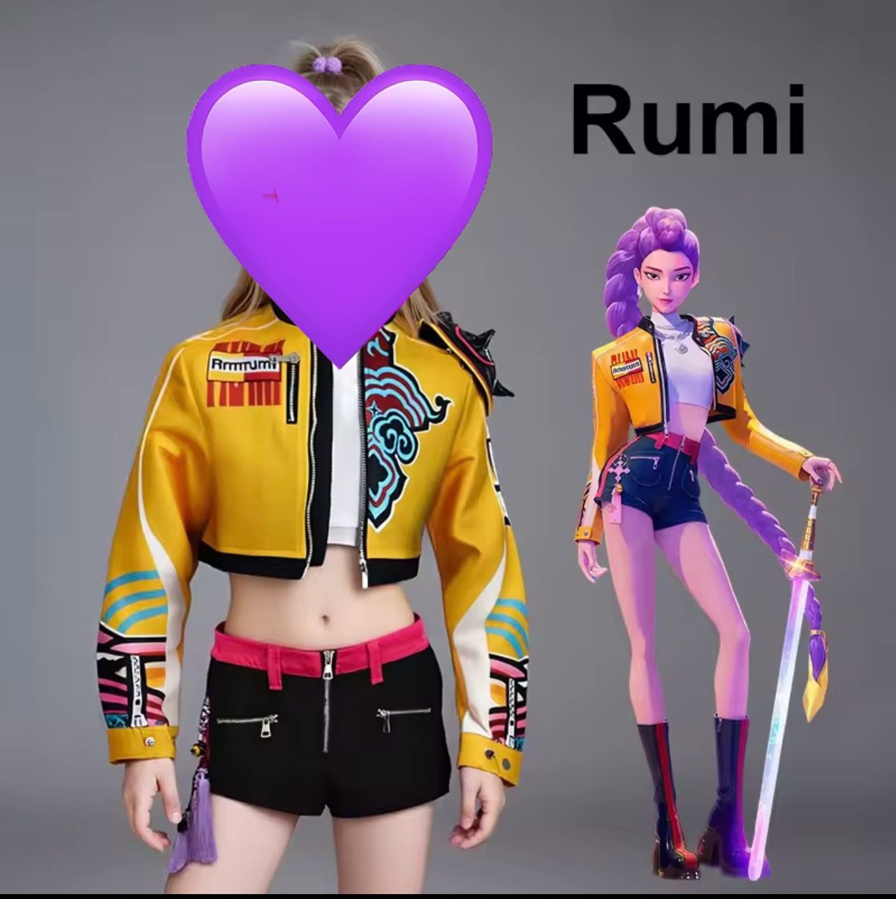 K Pop Demon Hunter Costume