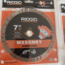 7 in. Masonry Cutting Segmented Rim Diamond Saw Blade
