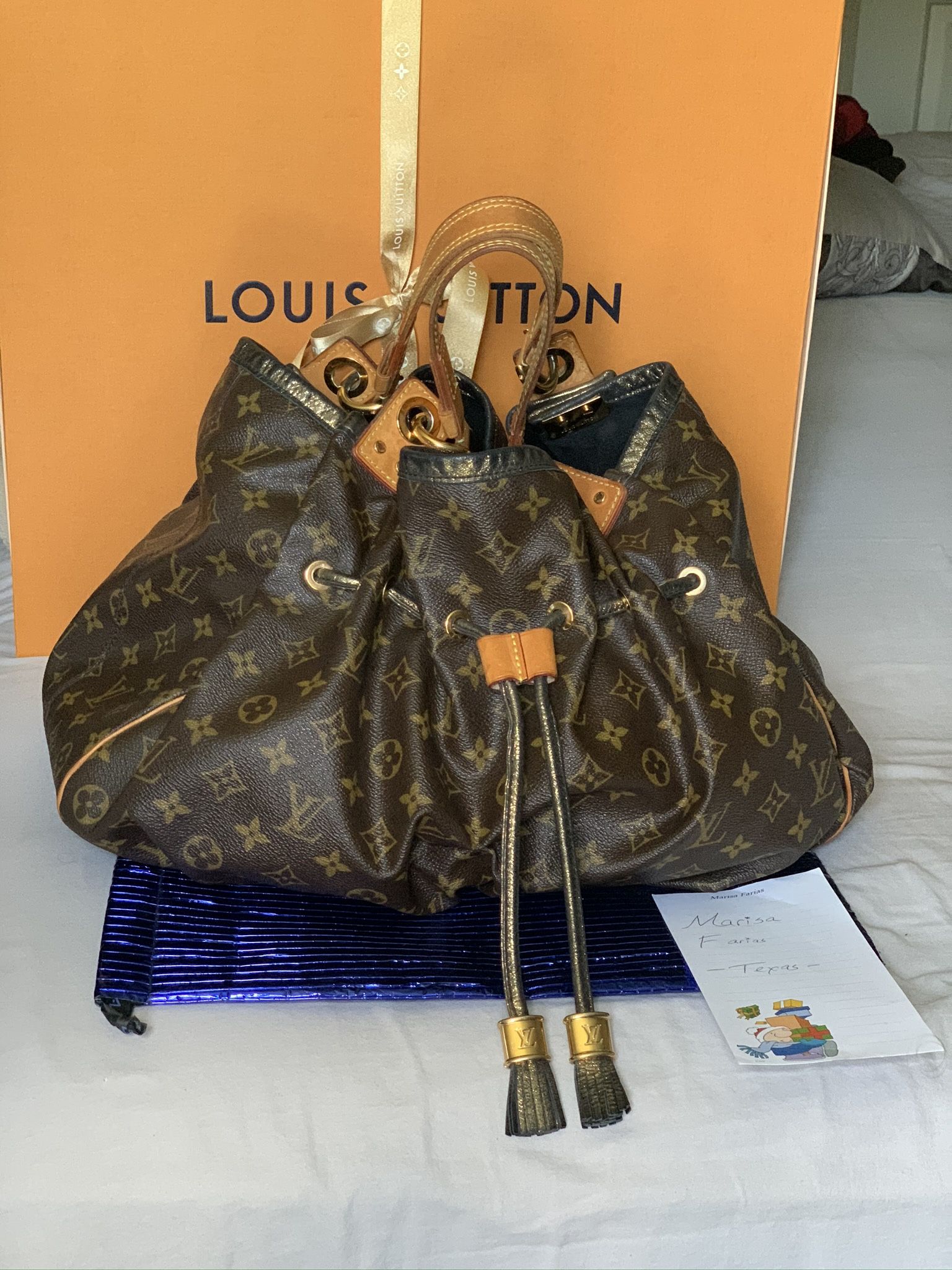 Louis Vuitton Limited Edition Monogram Canvas Irene Bag