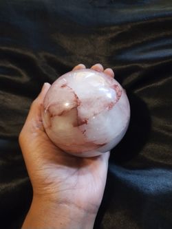 Strawberry Crystal Sphere