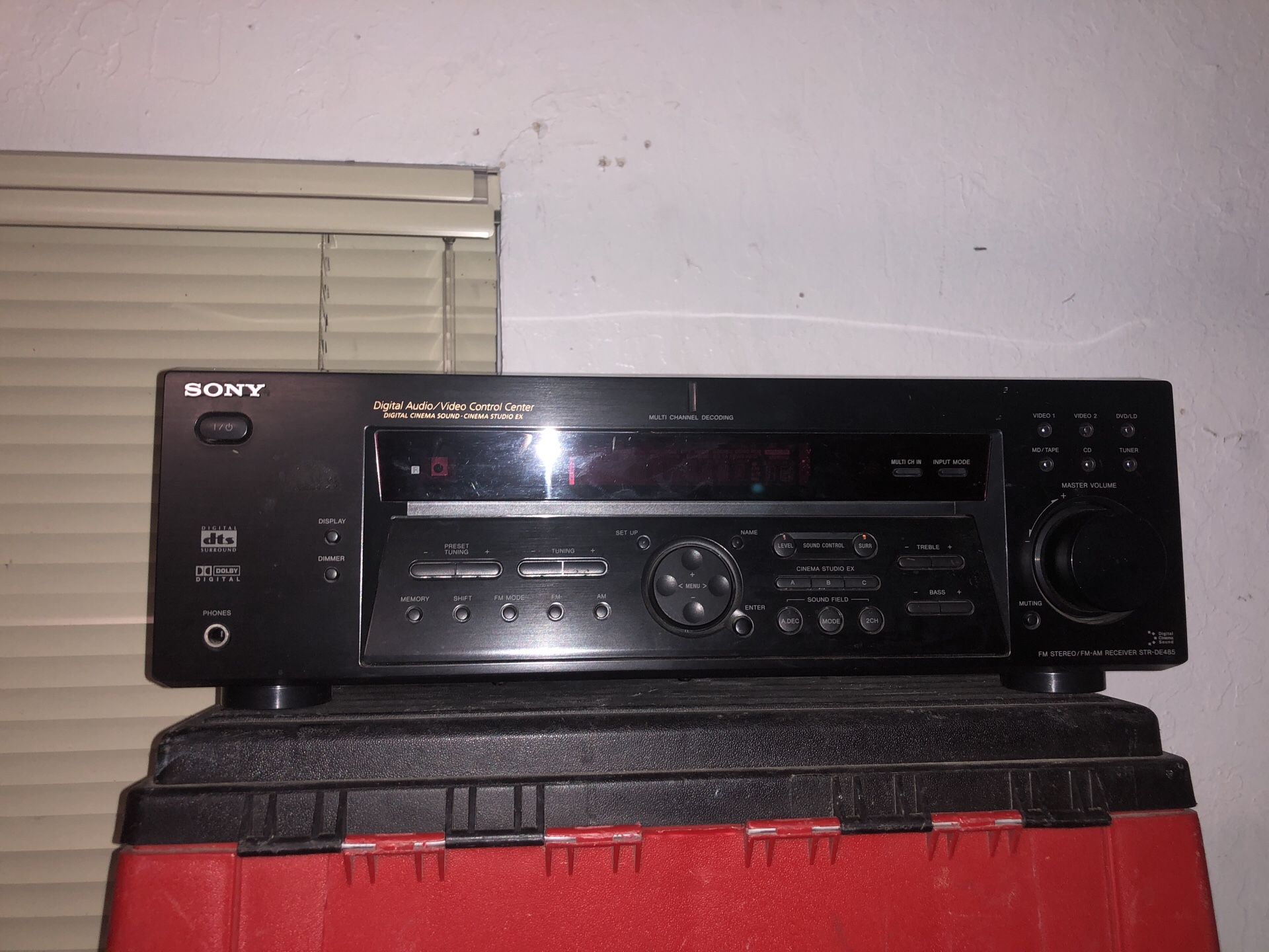 Sony receiver