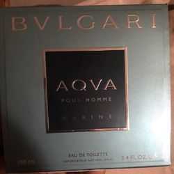 BVLGARI AQVA POUR HOMME 3.4 OZ BRAND NEW