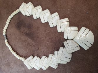 Bone necklace