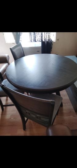 Table and chairs