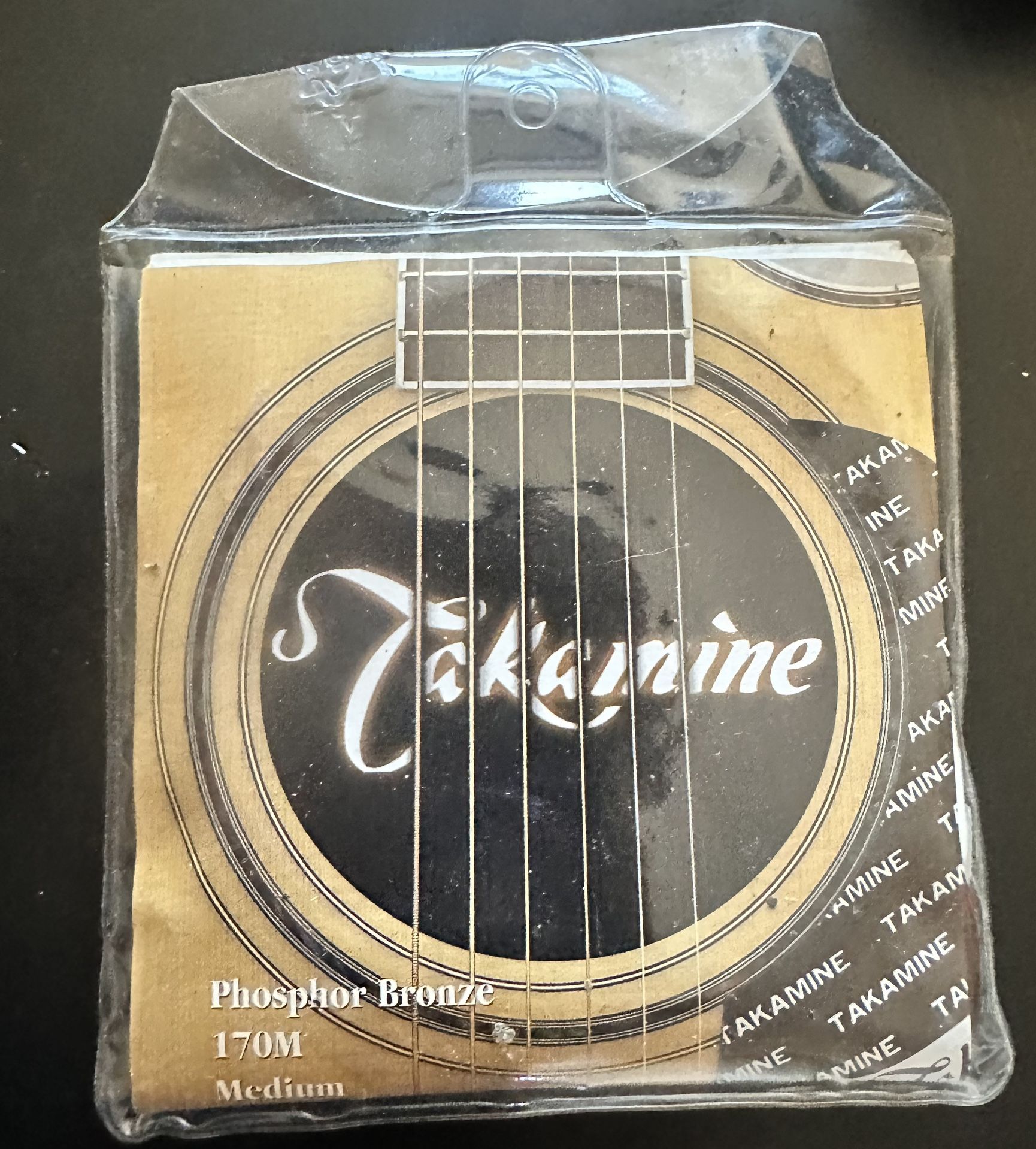 Guitar Strings- Takamine Phosphor Bronze 170M Medium