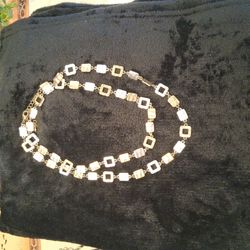 Two Tone Long Necklace